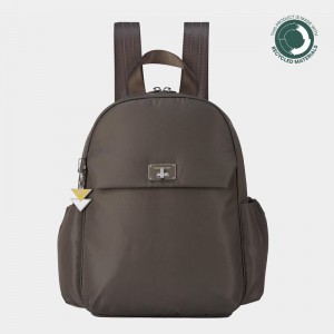 Hedgren Balanced Women's Backpacks Grey Brown | DUG3144ZV