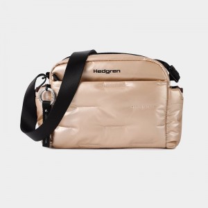 Hedgren Cozy Women's Shoulder Bags Beige | ANT359NS