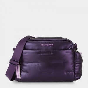 Hedgren Cozy Women's Shoulder Bags Purple Deep Blue | ZPG4572DQ