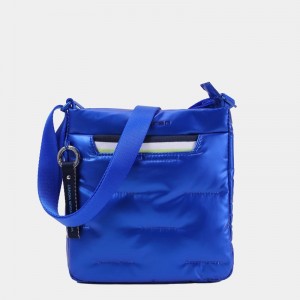 Hedgren Cushy Women's Crossbody Bags Blue | QMG6135IK