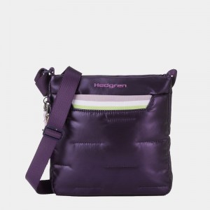 Hedgren Cushy Women's Crossbody Bags Purple Deep Blue | ZRJ993KH