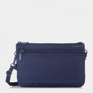 Hedgren Emma Women's Crossbody Bags Dark Blue | XVP3145LL