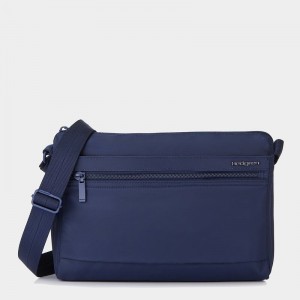 Hedgren Eye Medium Women's Shoulder Bags Dark Blue | HYL8672IG