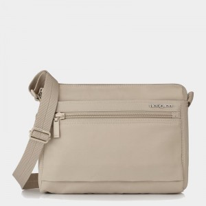 Hedgren Eye Women's Shoulder Bags Beige | JAJ365OG