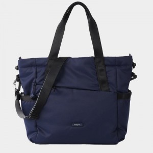 Hedgren Galactic Women's Tote Bags Navy | JIS4146AY