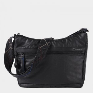 Hedgren Harper's Rfid Women's Shoulder Bags Black | SNV9691EG