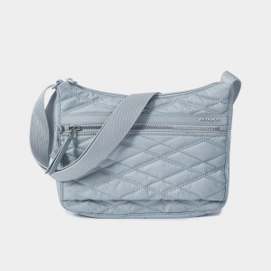 Hedgren Harpers Women's Crossbody Bags Light Blue | YYX116WX