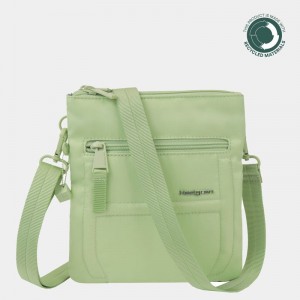 Hedgren Helm Women's Crossbody Bags Light Green | NED444LZ