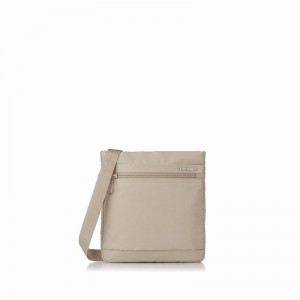 Hedgren Leonce Women's Shoulder Bags Beige | UYU6166YX