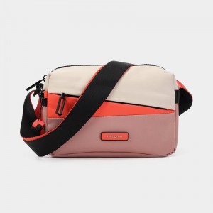 Hedgren Neutron Small Women's Crossbody Bags Pink Orange | SHW3868AX