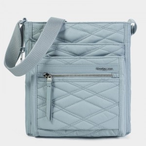 Hedgren Orva Women's Crossbody Bags Light Blue | SMV3765VT