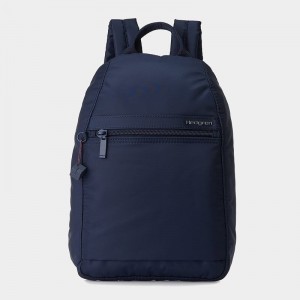 Hedgren Vogue Women's Backpacks Dark Blue | KXK6924IN