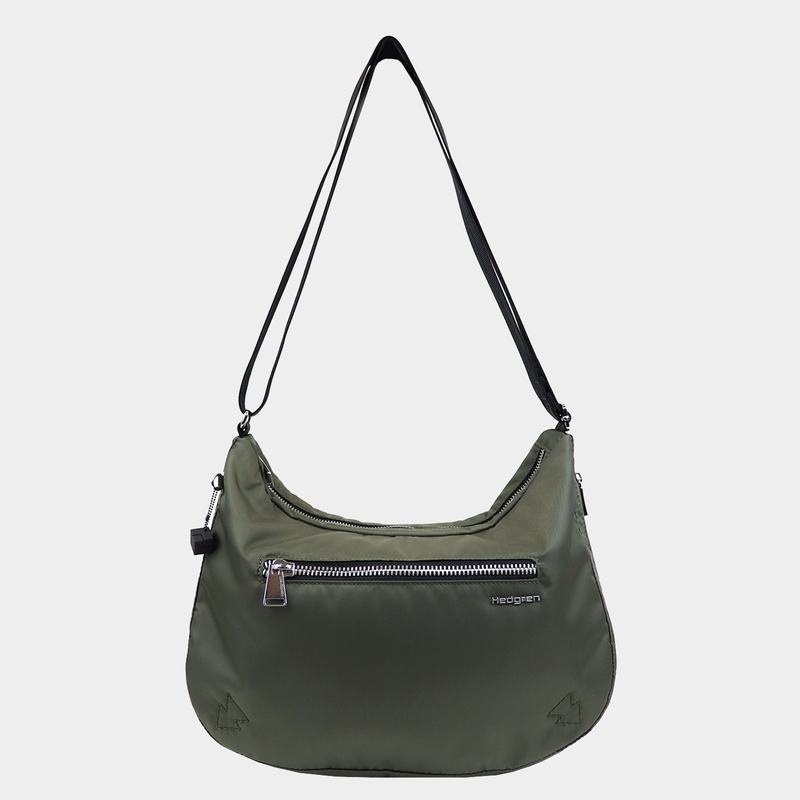 Hedgren Ann Women's Crossbody Bags Dark Green | MBJ7214WH