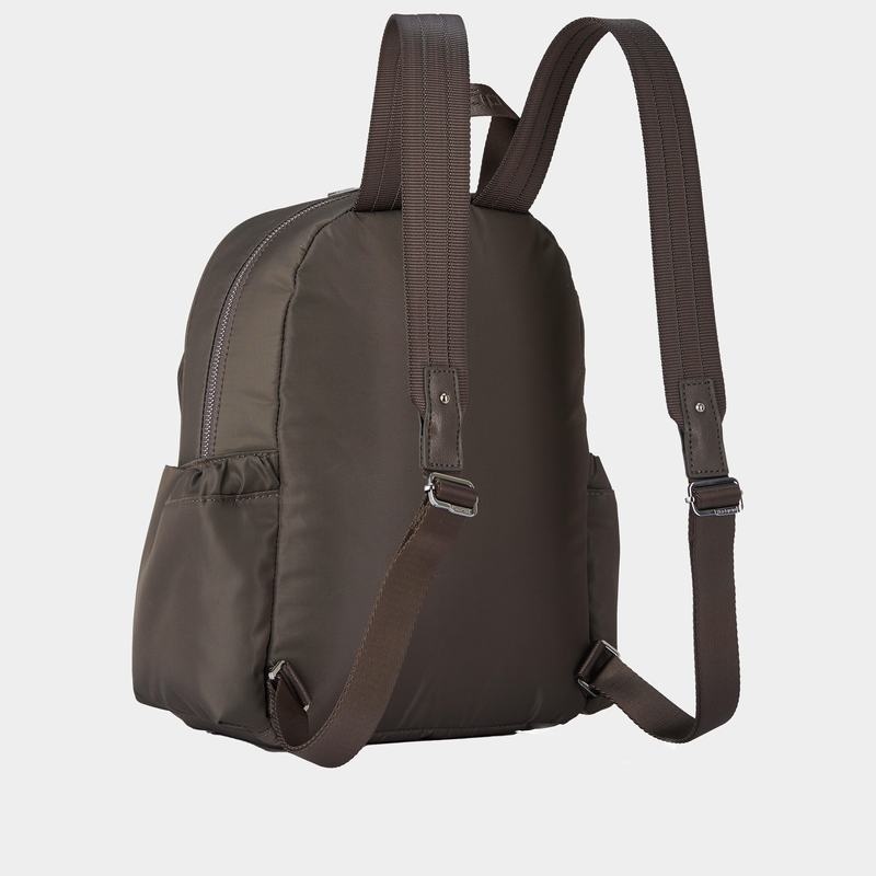 Hedgren Balanced Women's Backpacks Grey Brown | DUG3144ZV