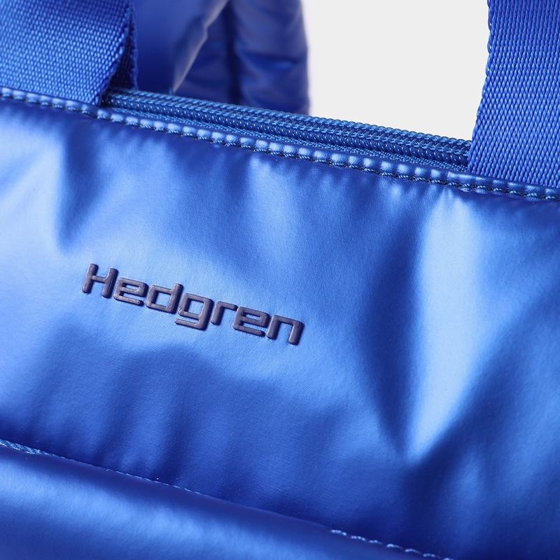 Hedgren Comfy Women's Backpacks Blue | VEF979EO