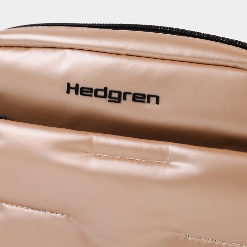 Hedgren Cozy Women's Shoulder Bags Beige | ANT359NS