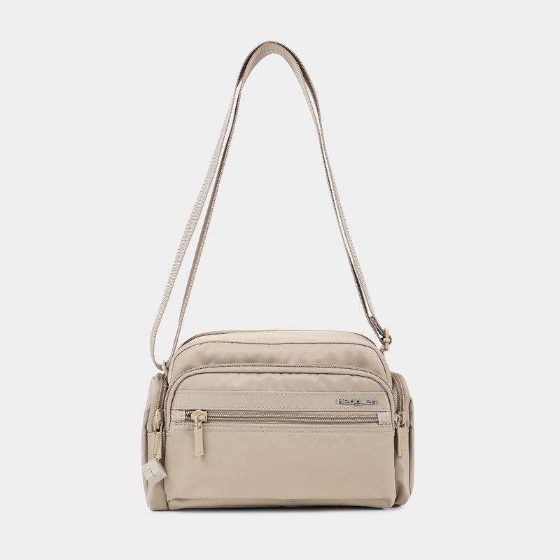 Hedgren Emily Women's Crossbody Bags Beige | PCU1579KH