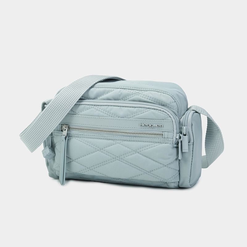 Hedgren Emily Women's Crossbody Bags Light Blue | CPQ5349VN