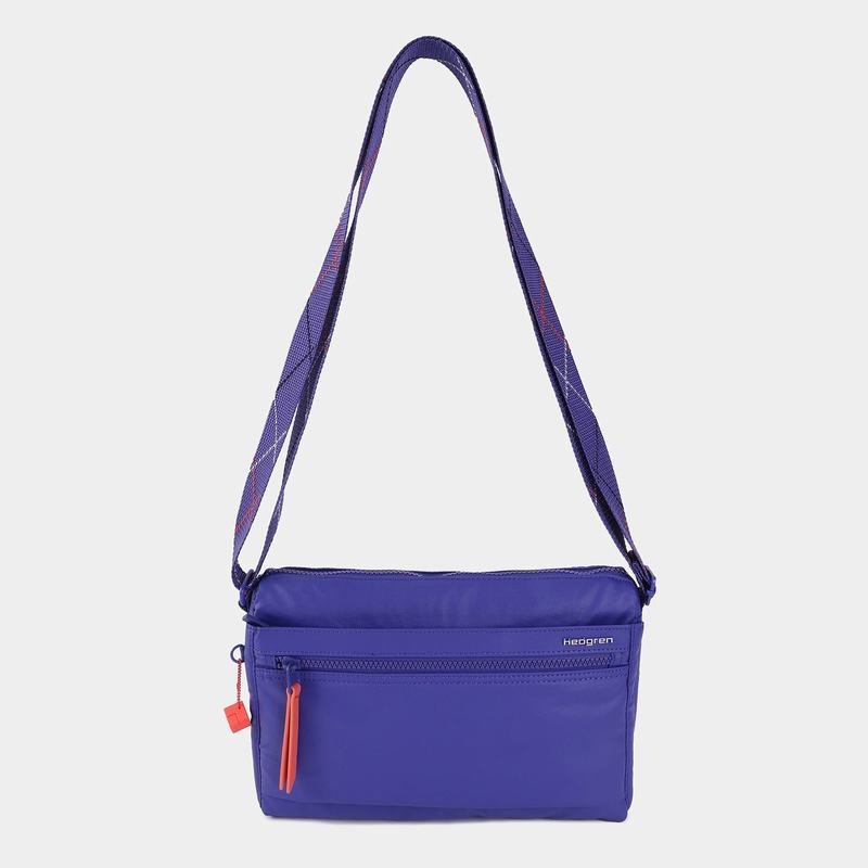 Hedgren Eye Medium Women's Shoulder Bags Royal Blue | RWG7029VX