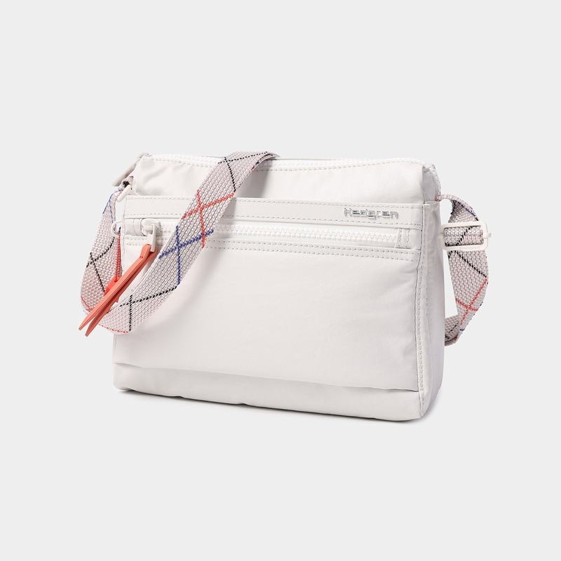 Hedgren Eye Women's Shoulder Bags White Grey | WDC7839CQ