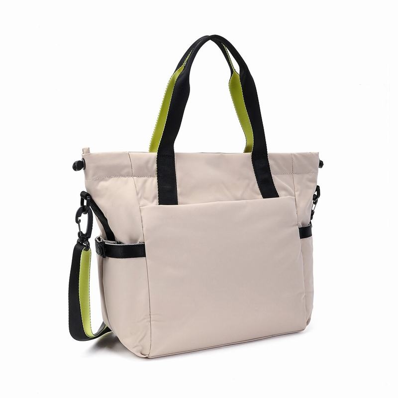 Hedgren Galactic Women's Tote Bags Beige | NXT4678TN