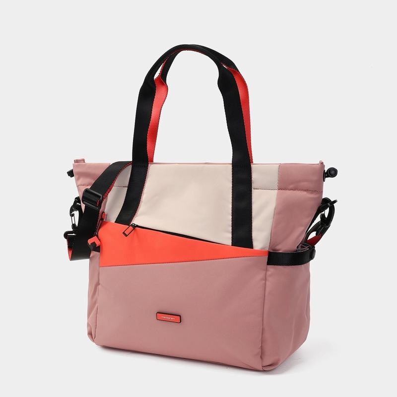 Hedgren Galactic Women's Tote Bags Pink Orange | JRK5146JY