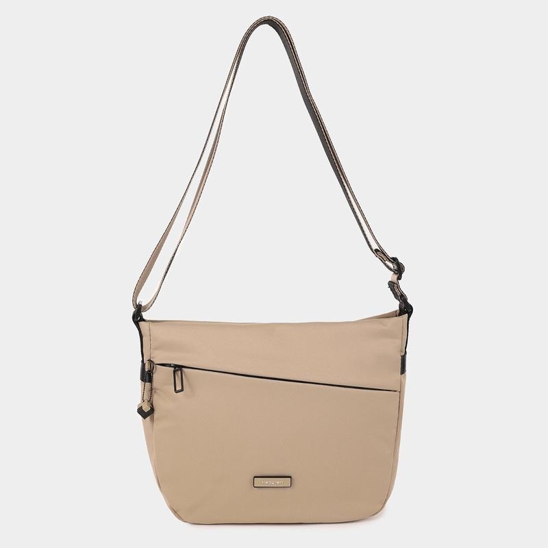 Hedgren Gravity Women's Crossbody Bags Grey Beige | HQC6458LL