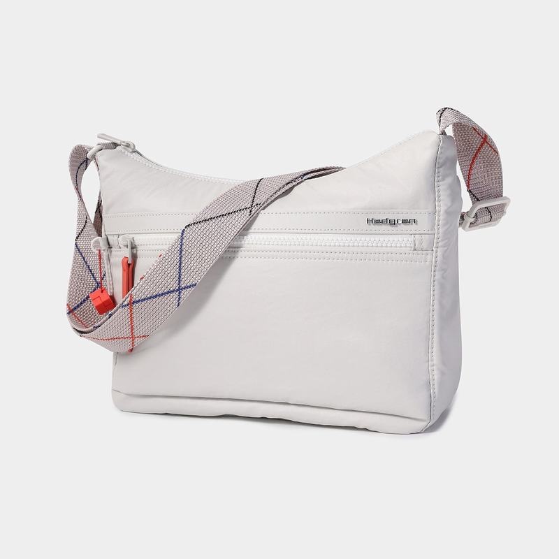 Hedgren Harpers Women's Crossbody Bags White Grey | YIP732IE