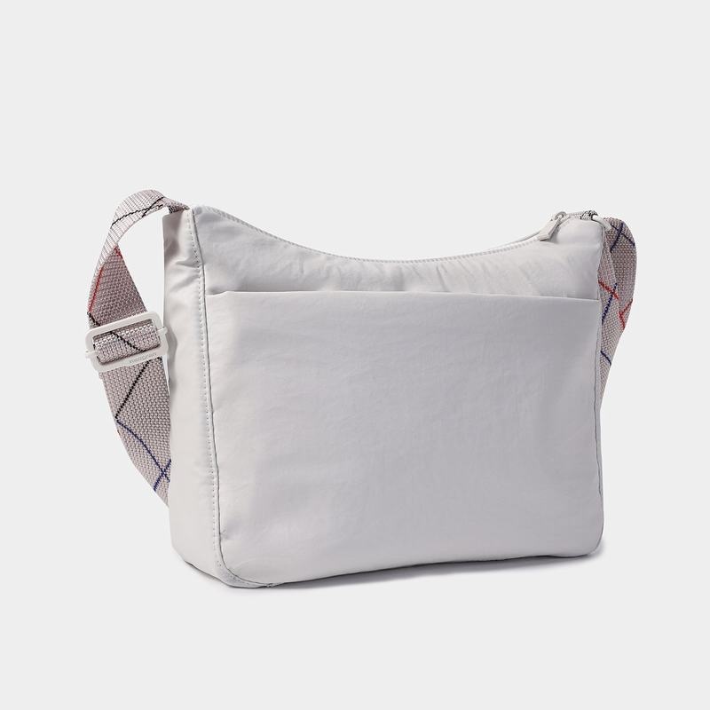 Hedgren Harpers Women's Crossbody Bags White Grey | YIP732IE