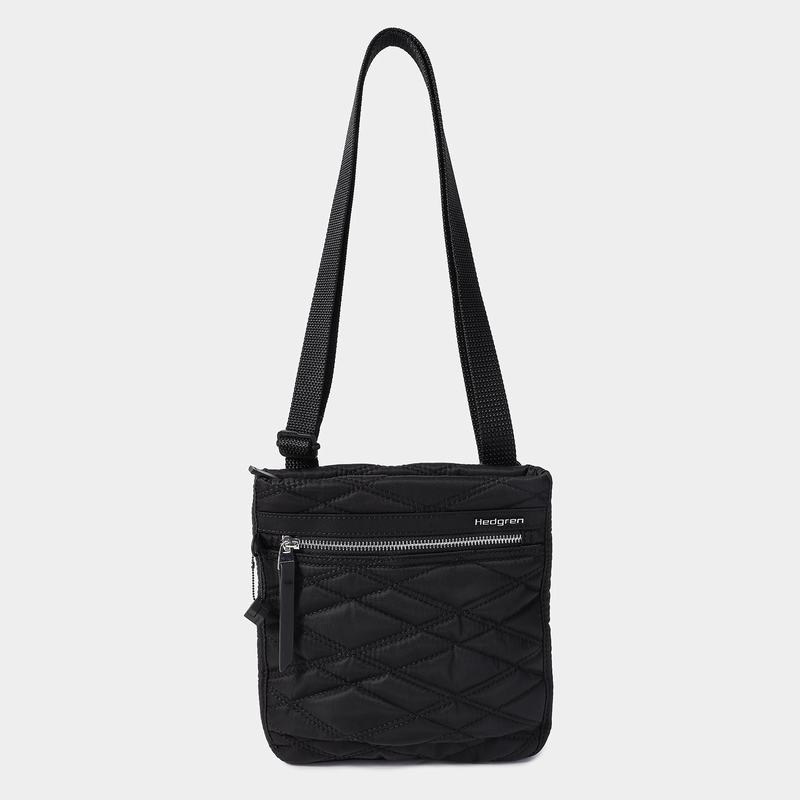 Hedgren Leonce Women's Crossbody Bags Black | LPU4820QA