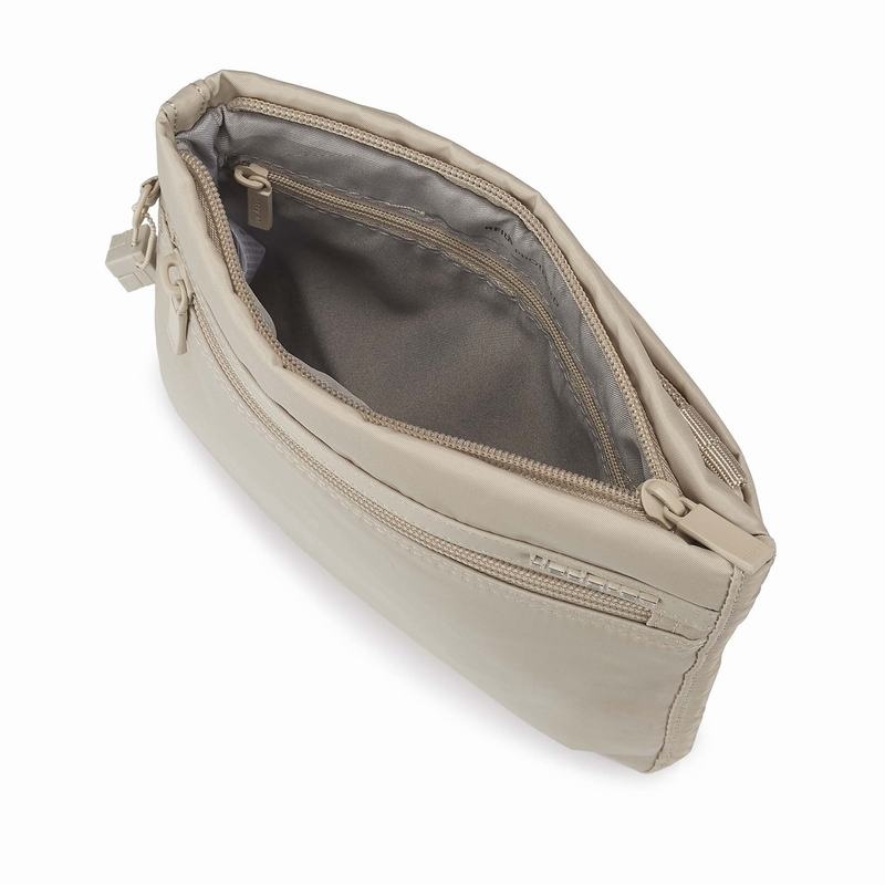 Hedgren Leonce Women's Shoulder Bags Beige | UYU6166YX