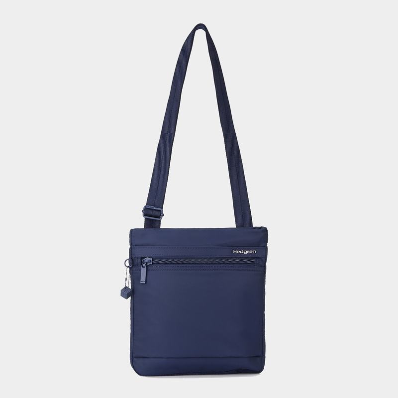 Hedgren Leonce Women's Shoulder Bags Dark Blue | LXY2428ET