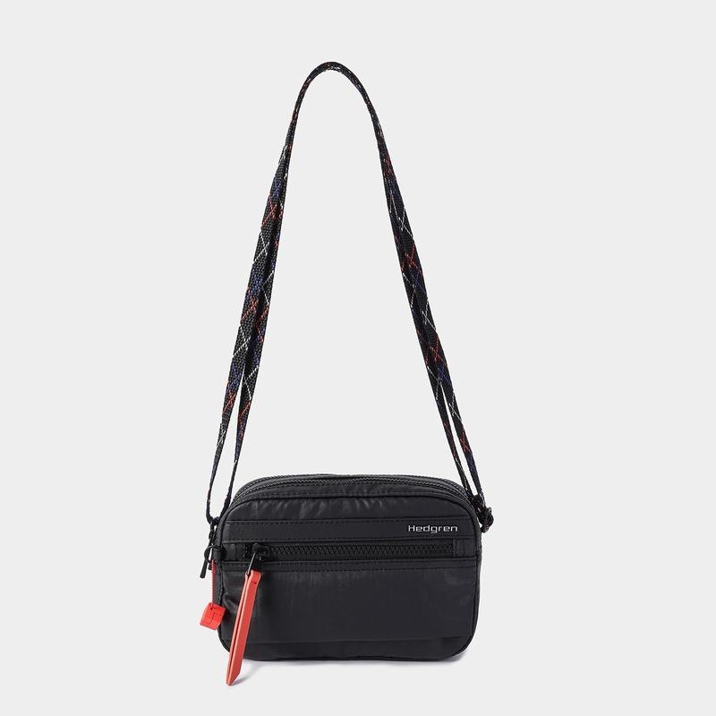 Hedgren Maia Women's Crossbody Bags Black Coral | CZJ924SB