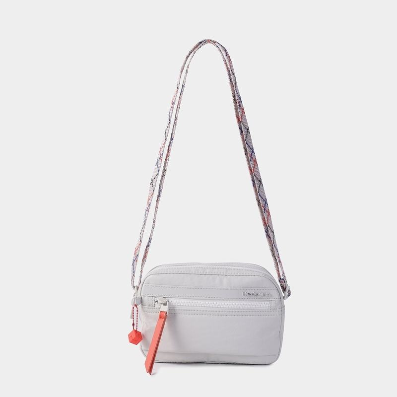 Hedgren Maia Women's Crossbody Bags White Grey | DGR8141WV