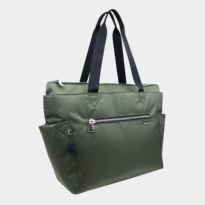 Hedgren Margaret Sustainably Made Women's Tote Bags Green | QLJ6548VN