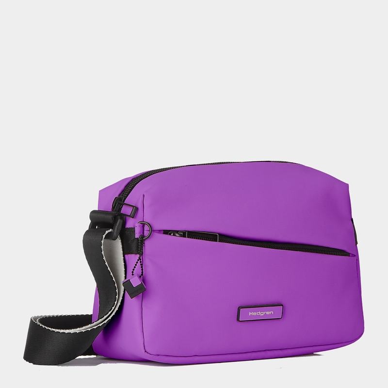 Hedgren Neutron Small Women's Crossbody Bags Purple | AGG5326YH