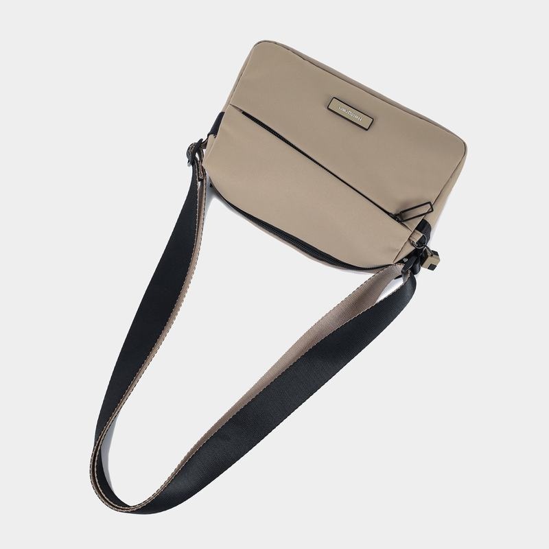 Hedgren Neutron Small Women's Crossbody Bags Grey Beige | EYZ9298FY