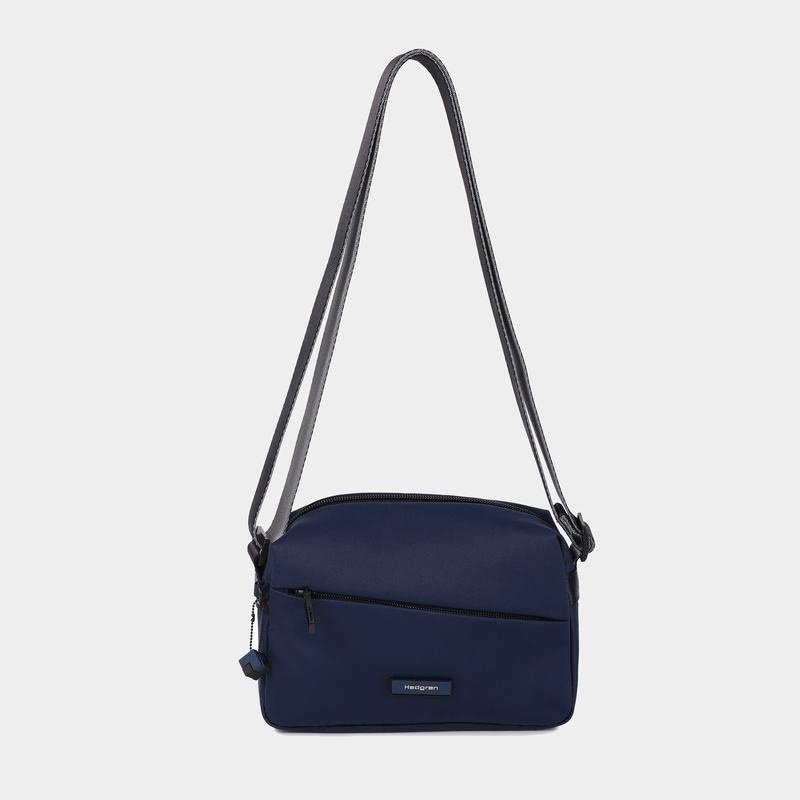 Hedgren Neutron Small Women's Crossbody Bags Navy | QYS8587YR