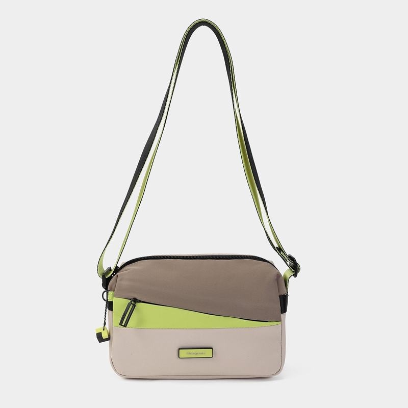 Hedgren Neutron Small Women's Crossbody Bags Beige | IGM2896QB