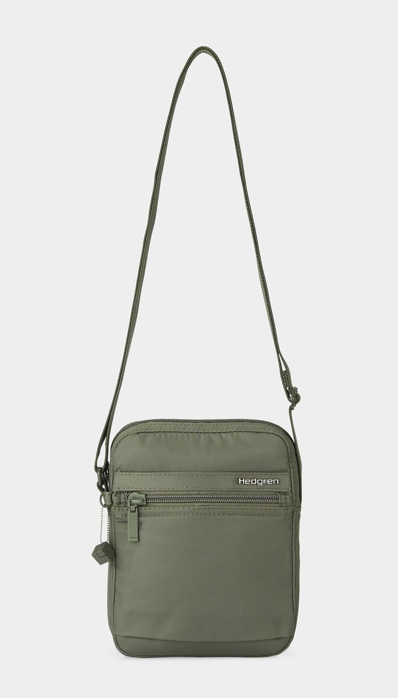 Hedgren Rush Women's Crossbody Bags Dark Green | NOE6039NS