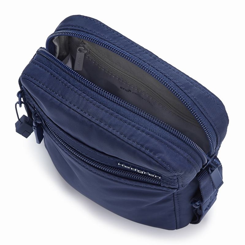 Hedgren Rush Women's Crossbody Bags Dark Blue | EFS9380QT