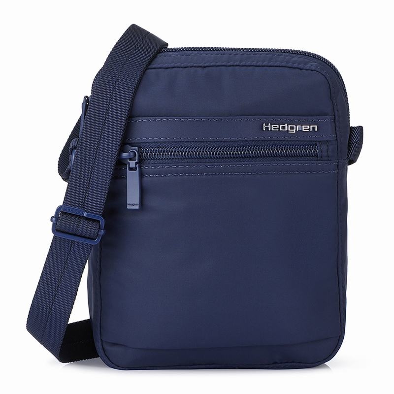 Hedgren Rush Women\'s Crossbody Bags Dark Blue | EFS9380QT