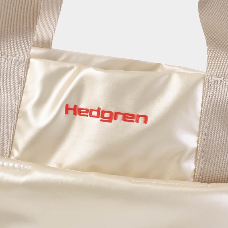 Hedgren Softy Women's Handbag Beige | JUG9740OY