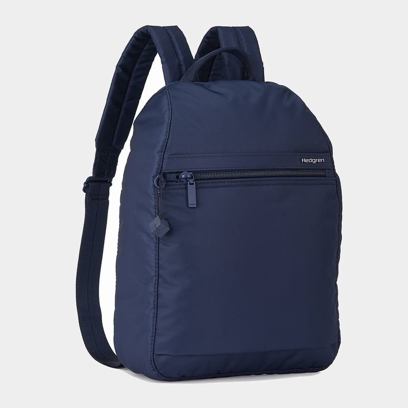 Hedgren Vogue Large Women's Backpacks Dark Blue | NYW7281ZR