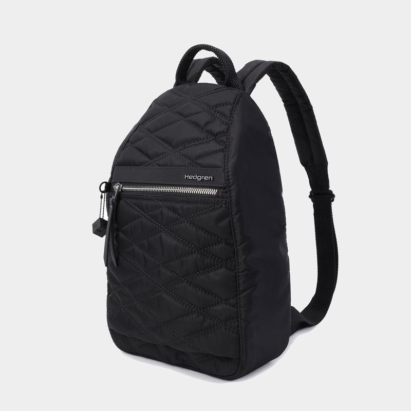 Hedgren Vogue Rfid Women's Backpacks Black | CLO6942XZ