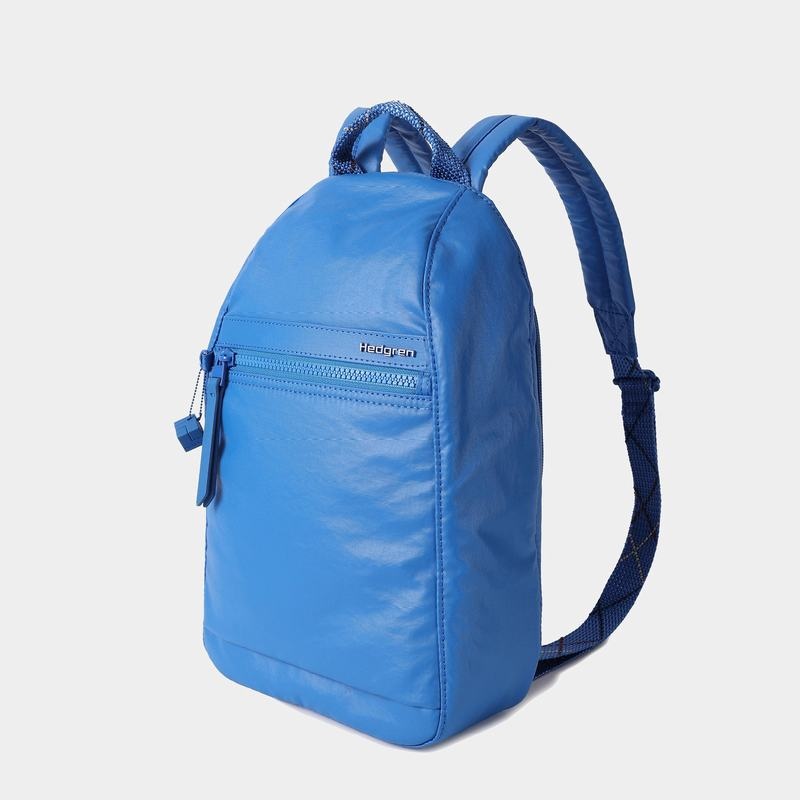 Hedgren Vogue Rfid Women's Backpacks Blue | GFO6914YP